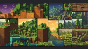 minecraft (2009) game icons banners