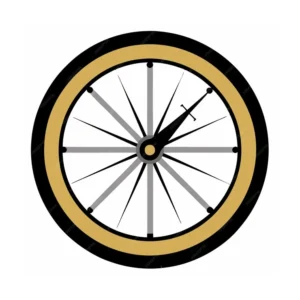 bicycle wheel circle radius nyt